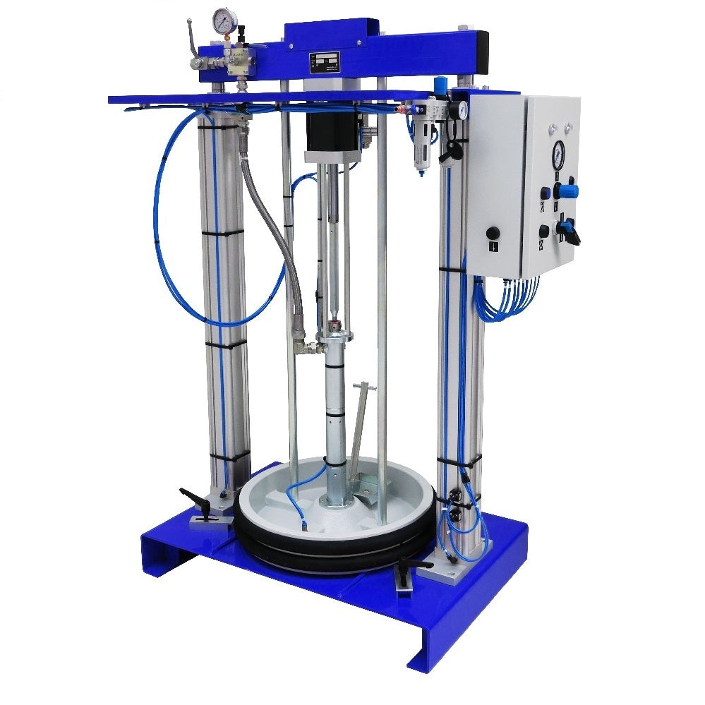 handpumpe für 200 liter fass Fasspumpe GP200-56-1 für Fett - 200 Liter Fass – Lupeg GmbH