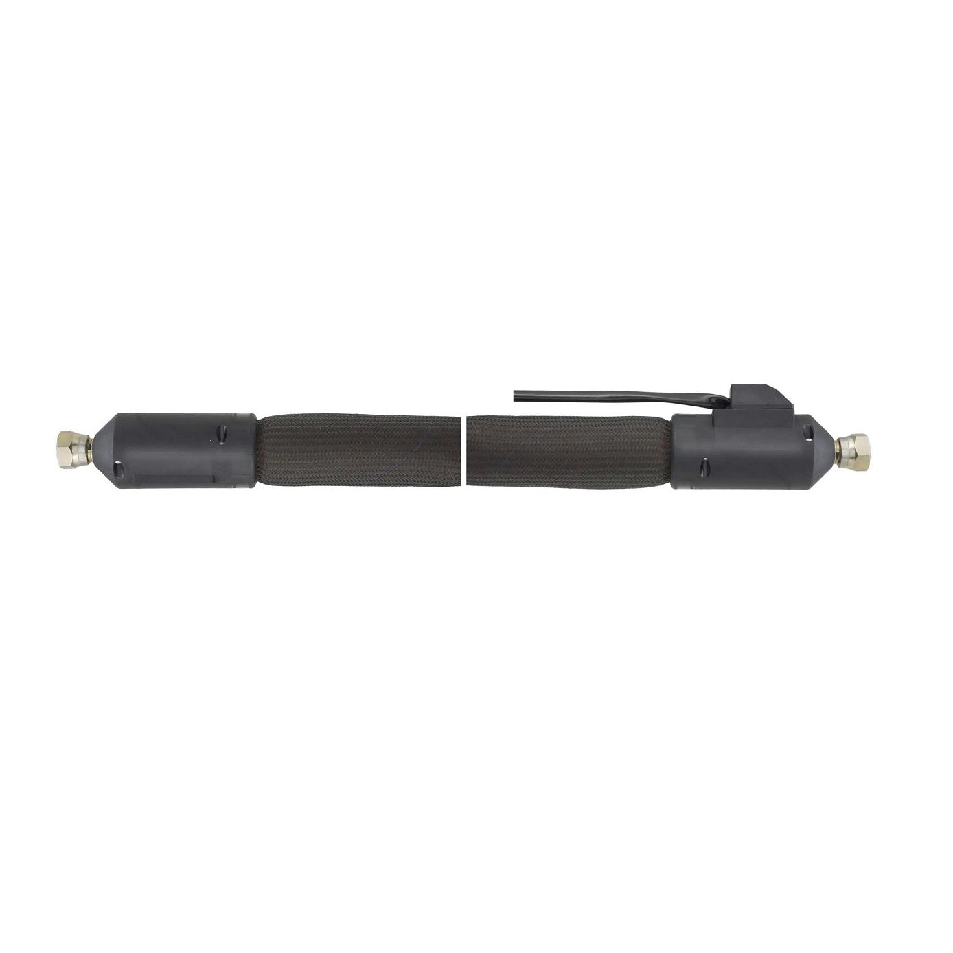Heizschlauch mit edelstahlummanteltem PTFE-Schlauch als Kern inkl. PT-100 Sensor - für Klebstoffe, Dichtstoffe, Harze, Härter und weitere Medien