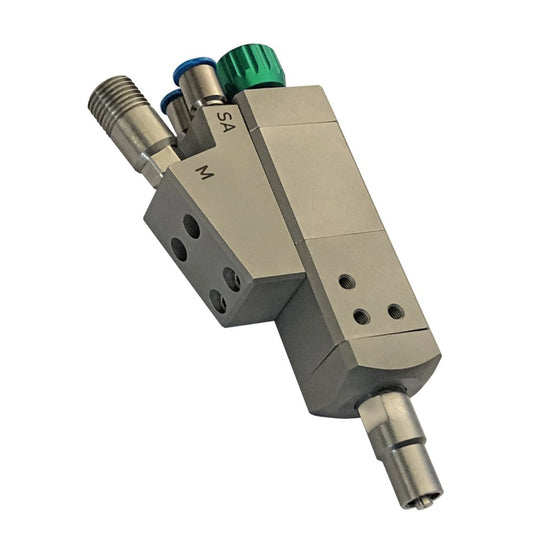 Mediumeingang des volumetrischen Dosierventils MV25