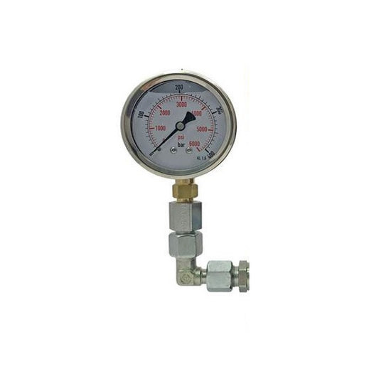 Manometer für Materialdruckregler